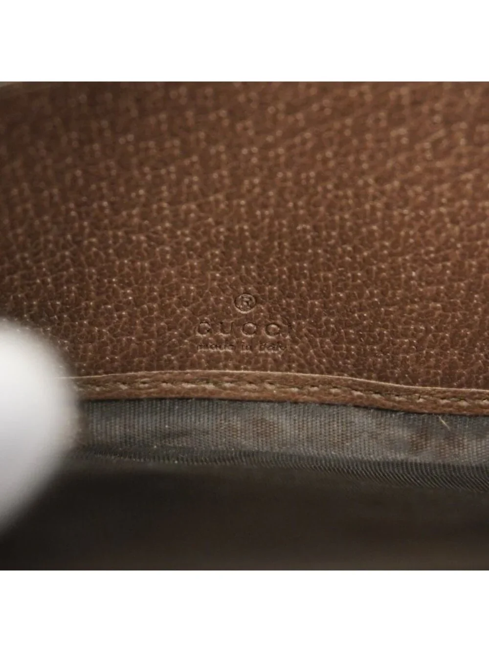 ★SOLD★ Gucci Wallet Ophidia Brown Gold - Picture 4 of 8